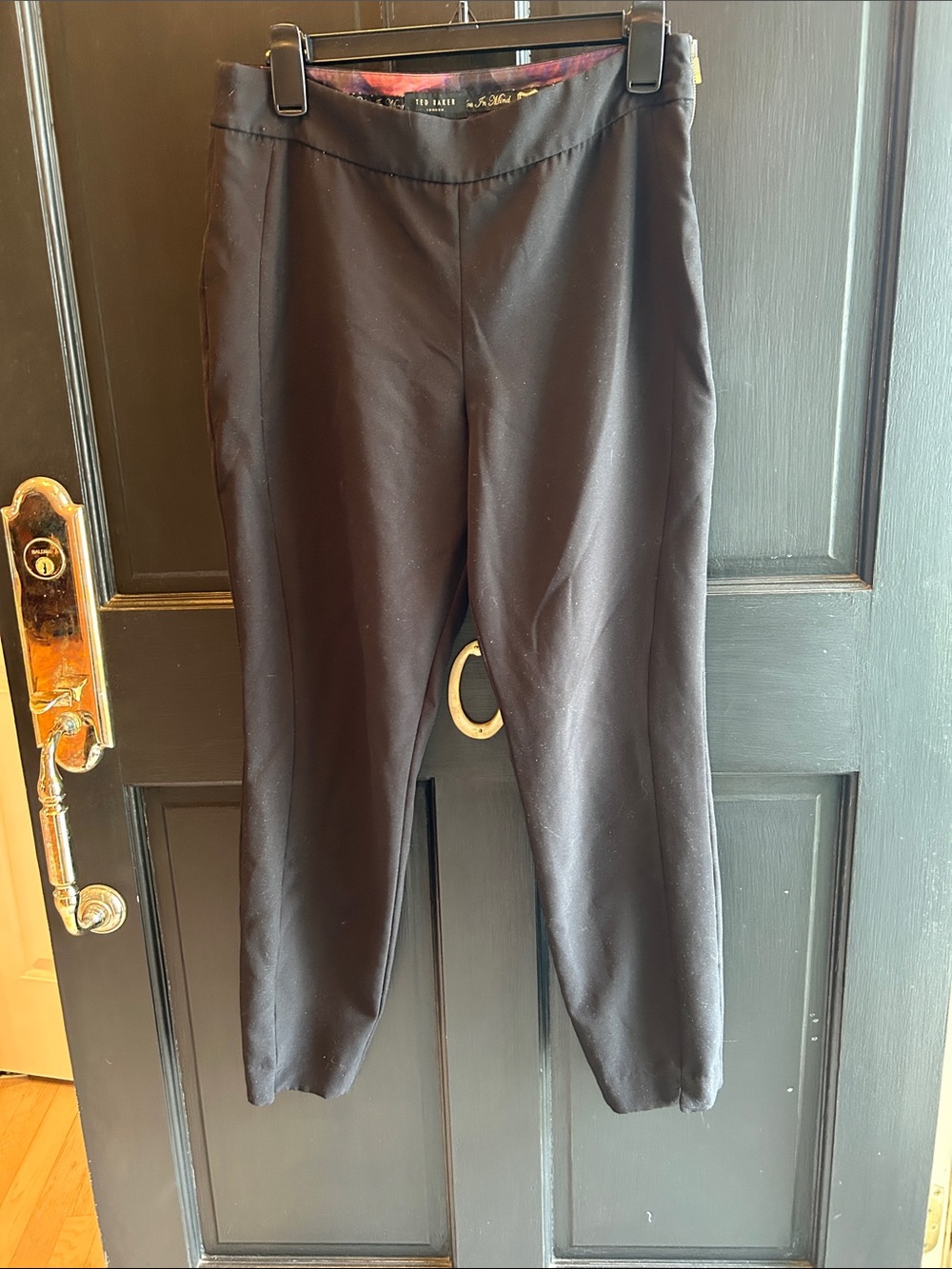 Ted Baker London Black Women's Tailored Pants 2 UK size